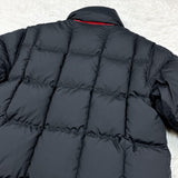 Prada Sport, Black, Size 48 (XL), Men's Quilted Hooded Down Jacket, Nylon, 48, Black
