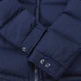 MONCLER MONTGENEVRE, Navy, Size 0, Down Jacket Down Coat, Wool, Size 0 (XS), Navy