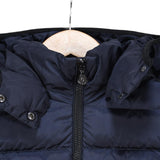 MONCLER CHARPAL, Navy, Size 10A, Down Jacket Down Coat, Nylon, Size 10A (140cm), Navy