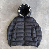 Moncler SALZMAN, Dark Navy, Size 4 (XL), Down Jacket, Down Feather, Size 4, Dark Navy