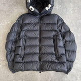 Moncler SALZMAN, Dark Navy, Size 4 (XL), Down Jacket, Down Feather, Size 4, Dark Navy