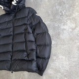 Moncler SALZMAN, Dark Navy, Size 4 (XL), Down Jacket, Down Feather, Size 4, Dark Navy
