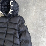 Moncler SALZMAN, Dark Navy, Size 4 (XL), Down Jacket, Down Feather, Size 4, Dark Navy