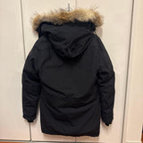 Canada Goose Brookfield, Black/Navy, Down Jacket, Fur Trim Hood, Black/Navy