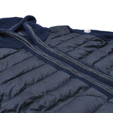 MONCLER MAGLIONE, Navy, Size M, Knit Down Jacket, Nylon/Wool, Size M, Navy
