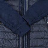 MONCLER MAGLIONE, Navy, Size M, Knit Down Jacket, Nylon/Wool, Size M, Navy