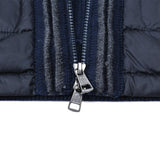 MONCLER MAGLIONE, Navy, Size M, Knit Down Jacket, Nylon/Wool, Size M, Navy