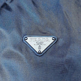 Prada, Baltic Blue (Navy), Size XL, Men's Re-Nylon Packable Rain Jacket, Re-Nylon, XL, Baltic Blue (Navy)