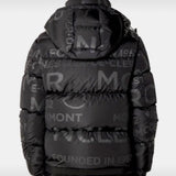 Moncler TARENTAISE Men's Down Jacket with Removable Teddy Collar – Black – Size 1 – Excellent Condition