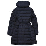 MONCLER FLAMME, Navy, Size 0, Down Jacket Down Coat, Nylon, Size 0 (XS), Navy