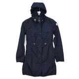 MONCLER ANTHEMIS, Navy, Size 00, Nylon Spring Coat, Nylon, Size 00 (XS), Navy