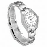 Vintage Rolex Datejust 279160 Silver Dial Roman Numerals Stainless Steel Watch