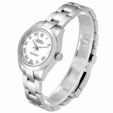 Vintage Rolex Datejust 279160 Silver Dial Roman Numerals Stainless Steel Watch