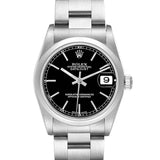 Rolex Datejust 78240 Black Dial Automatic Boys Watch