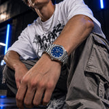 Rolex Datejust 41 126334 Azzurro med blå urskive og tofarvet design til mænd