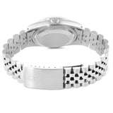 Rolex 16234 Datejust Härerauer – P-Serie, wäisst Zifferblat, Stréchindexen, Edelstol