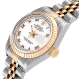 Rolex Datejust 69173 White Roman Dial Women’s Watch