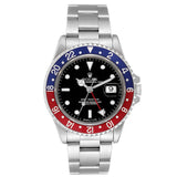 Rolex 16700 GMT Master I Härerauer – Rout/blo Lünett, N-Serie