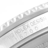 Rolex 16700 GMT Master I Härerauer – Rout/blo Lünett, N-Serie