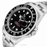 Vintage Rolex GMT-Master II 16700 Stainless Steel Tritium Men’s Watch Pre-Owned