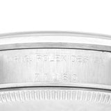 Rolex Oyster Perpetual 77080 Black Dial Stainless Steel Watch