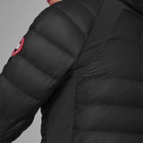 Canada Goose Hybridge Lite Tech Hoody 2712M, Black, Men's Hooded Light Down Jacket, Black
