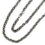 Chrome Hearts, Silver, 20 Inches, Chrome Hearts Jewelry Paper Chain Necklace, SV925 Sterling Silver / 14K Gold, 51cm, Silver