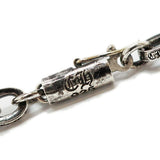 Chrome Hearts, Silver, 20 Inches, Chrome Hearts Jewelry Paper Chain Necklace, SV925 Sterling Silver / 14K Gold, 51cm, Silver