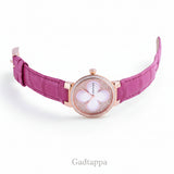 Louis Vuitton Tambour Slim Color Blossom PM Q1K0B Pink Dial Women's Watch Pre-owned